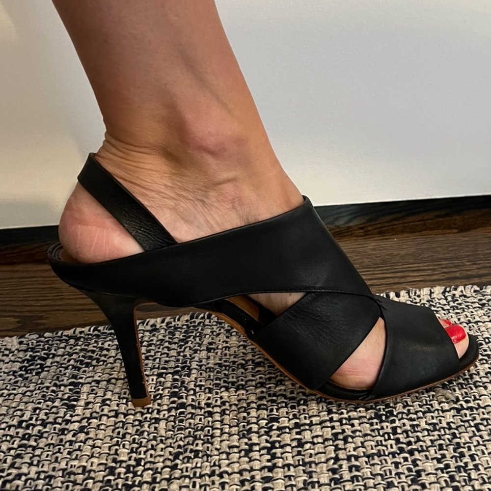 AERIN Black Sandals - Size 10 LIKE NEW